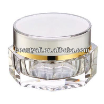 Transparent Acrylic Cream Jar